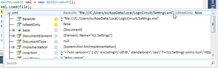 Customizing object description