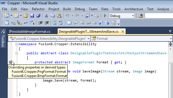 Overriding properties tooltip Overriding properties tooltip