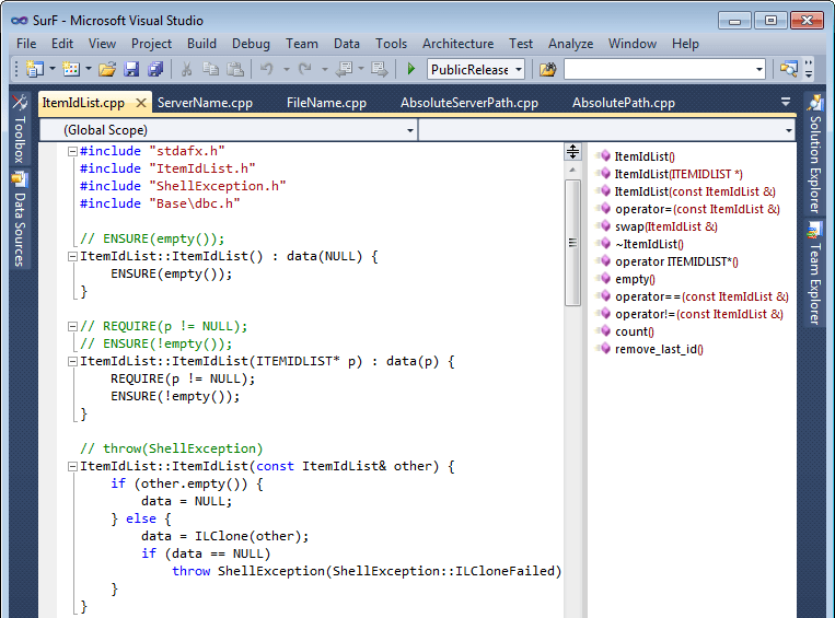 Code Jumper navigation for C++ code