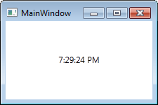 Simple clock application