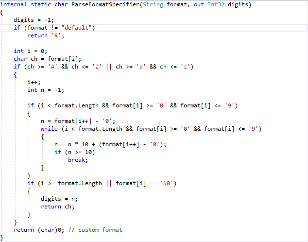 Default Consolas font in Visual Studio 2017